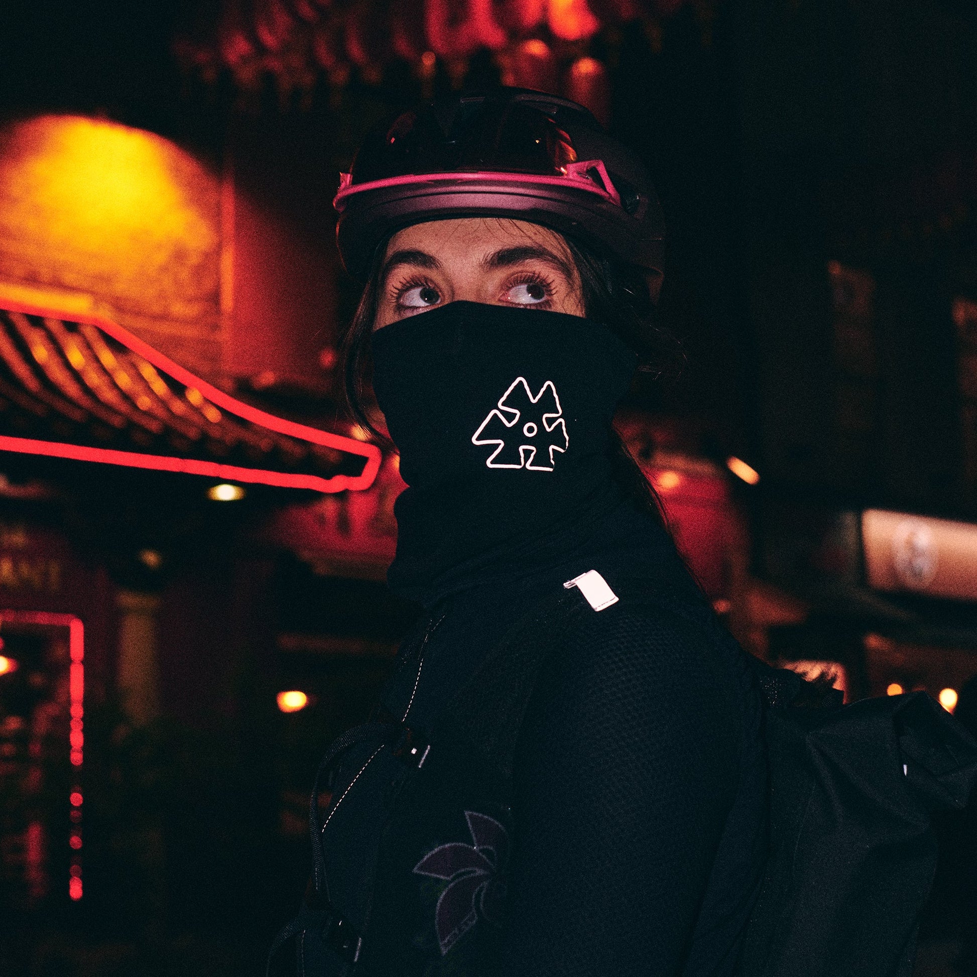 Logo Neck Warmer - Black Alter Cycling