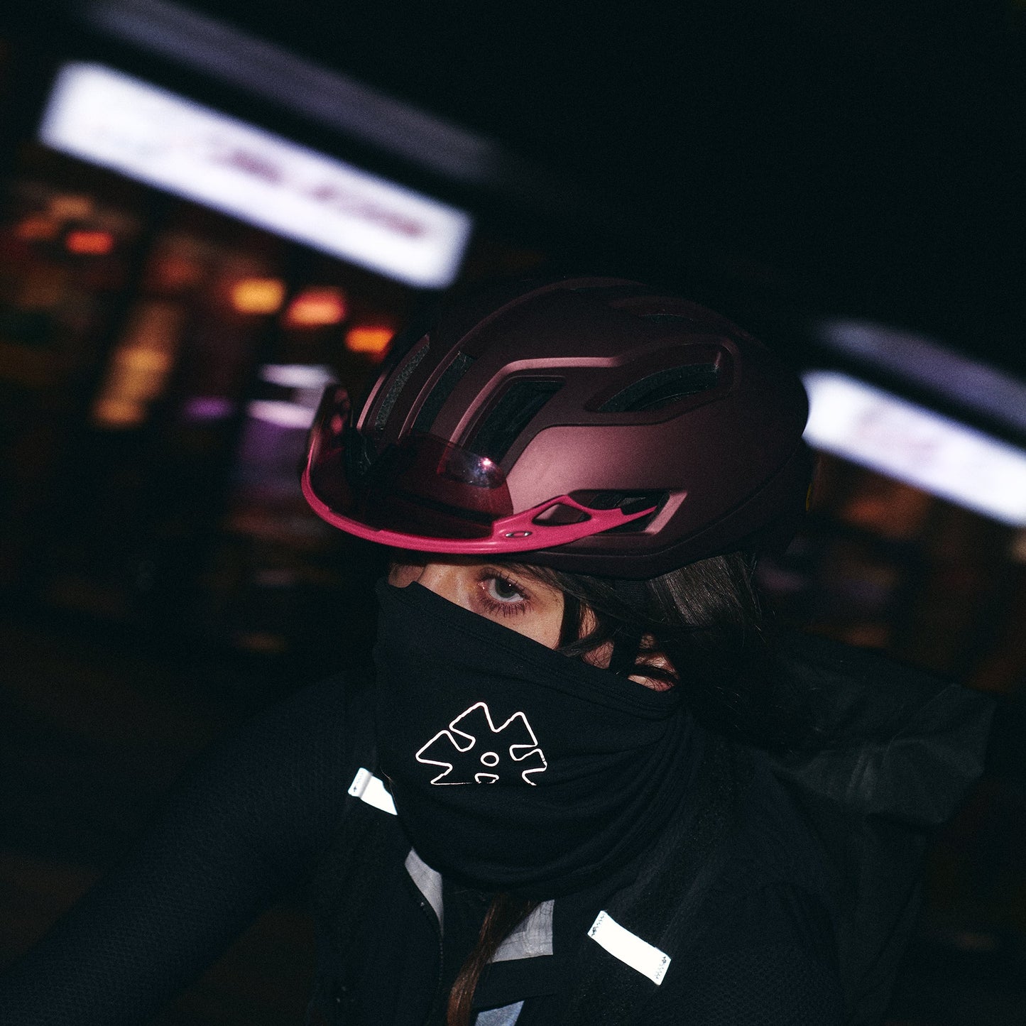 Logo Neck Warmer - Black Alter Cycling