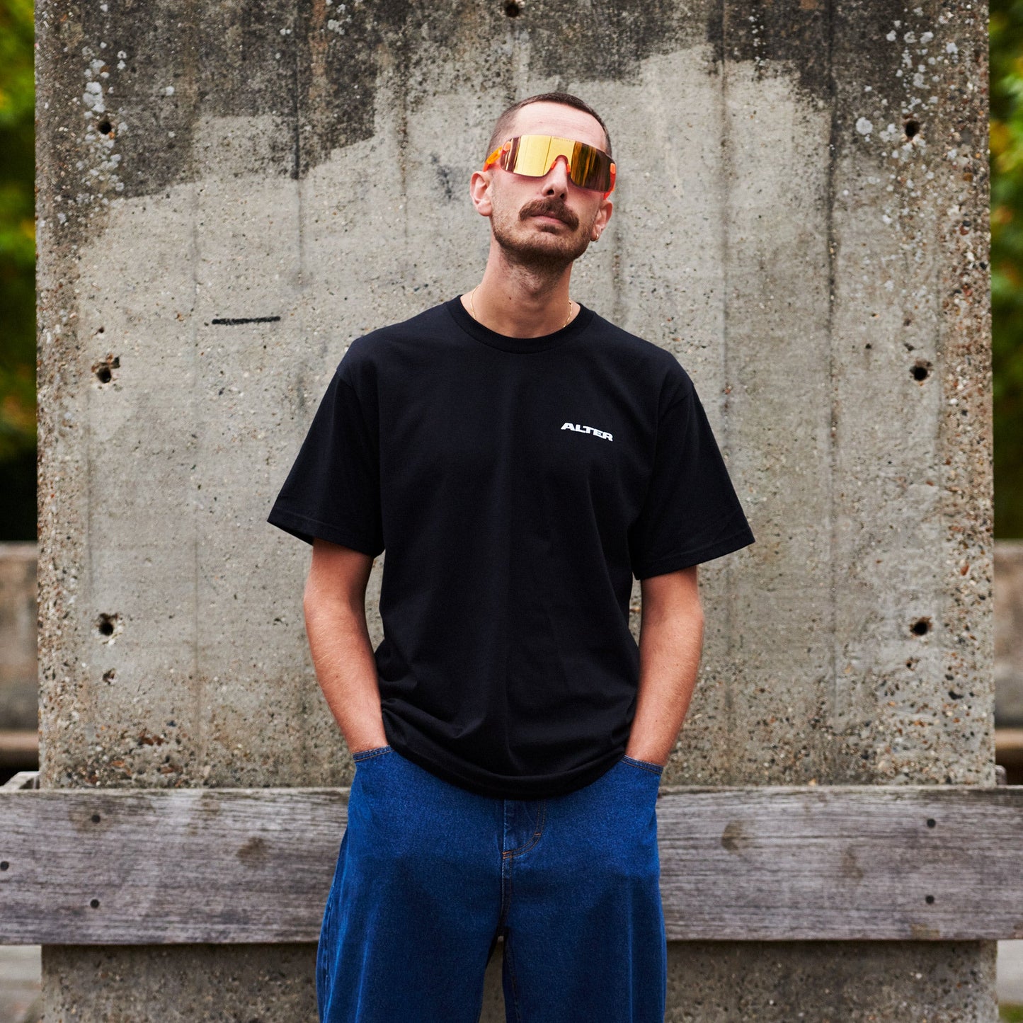 "Aye" T-Shirt - Black Alter Cycling