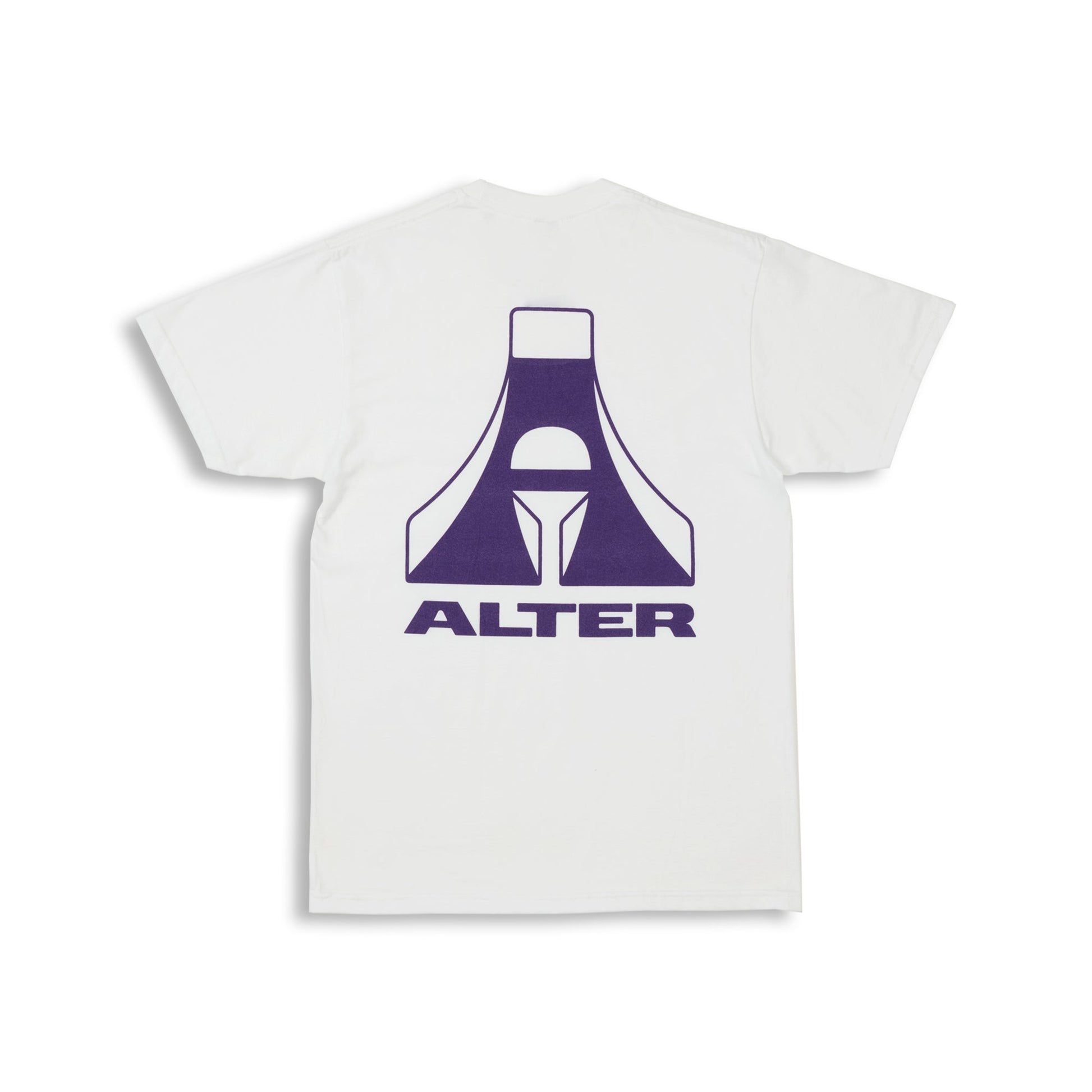 "Aye" T-Shirt - White Alter Cycling