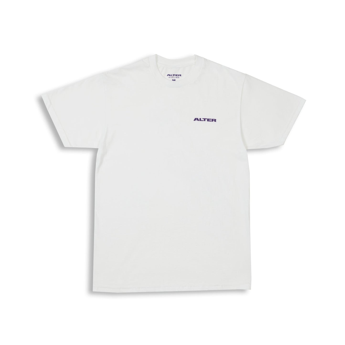 "Aye" T-Shirt - White Alter Cycling