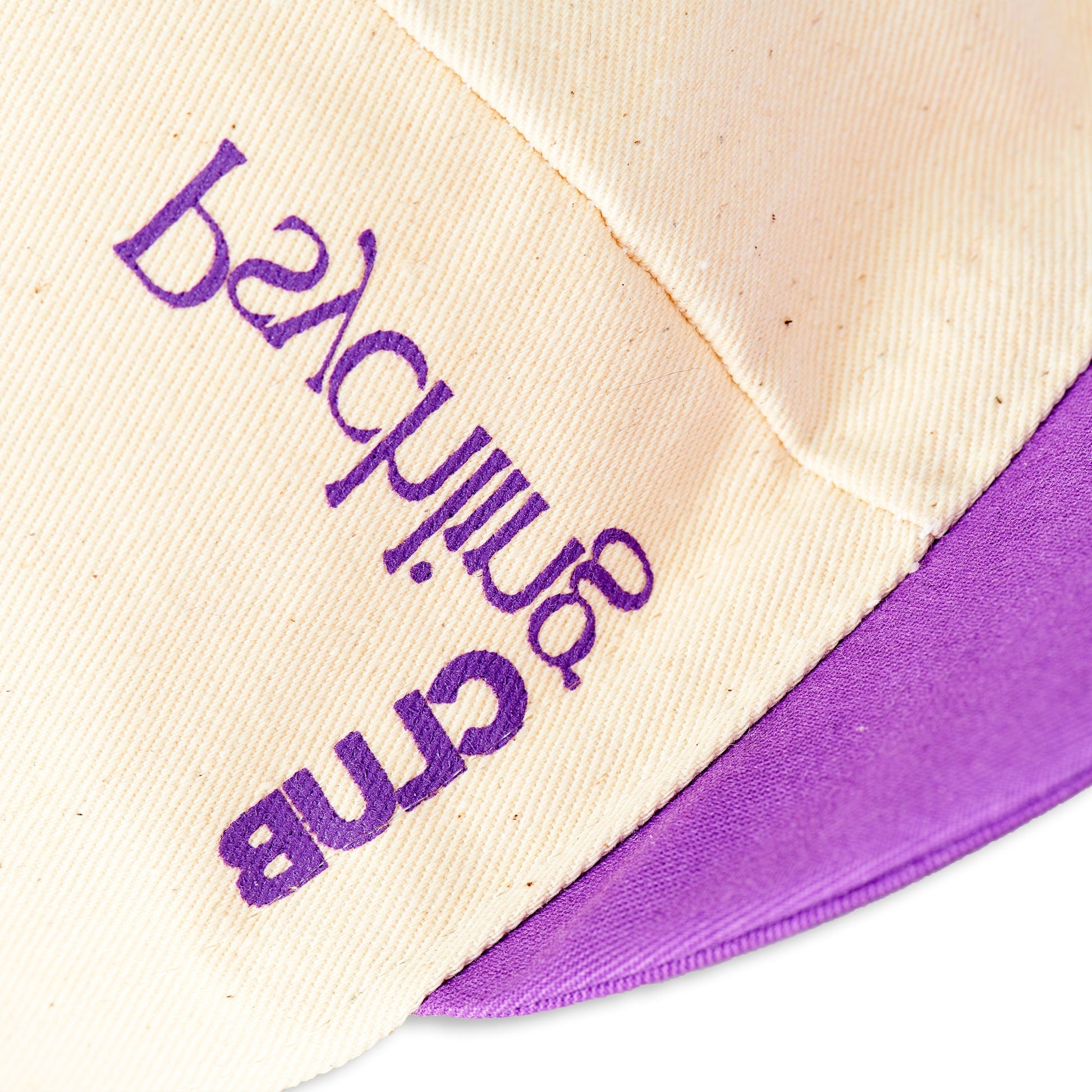 Psychling Cap - Natural / Purple Alter Cycling