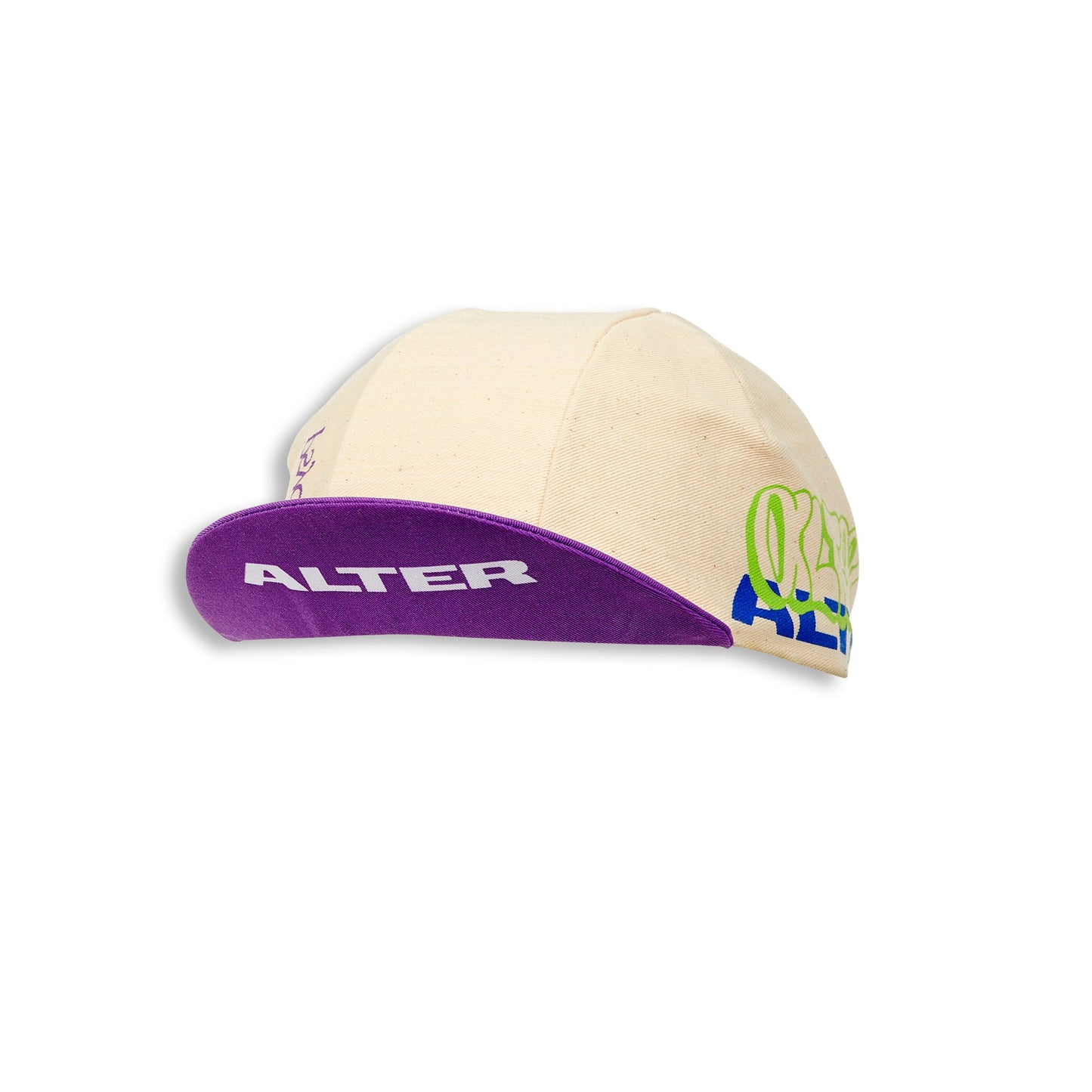 Psychling Cap - Natural / Purple Alter Cycling