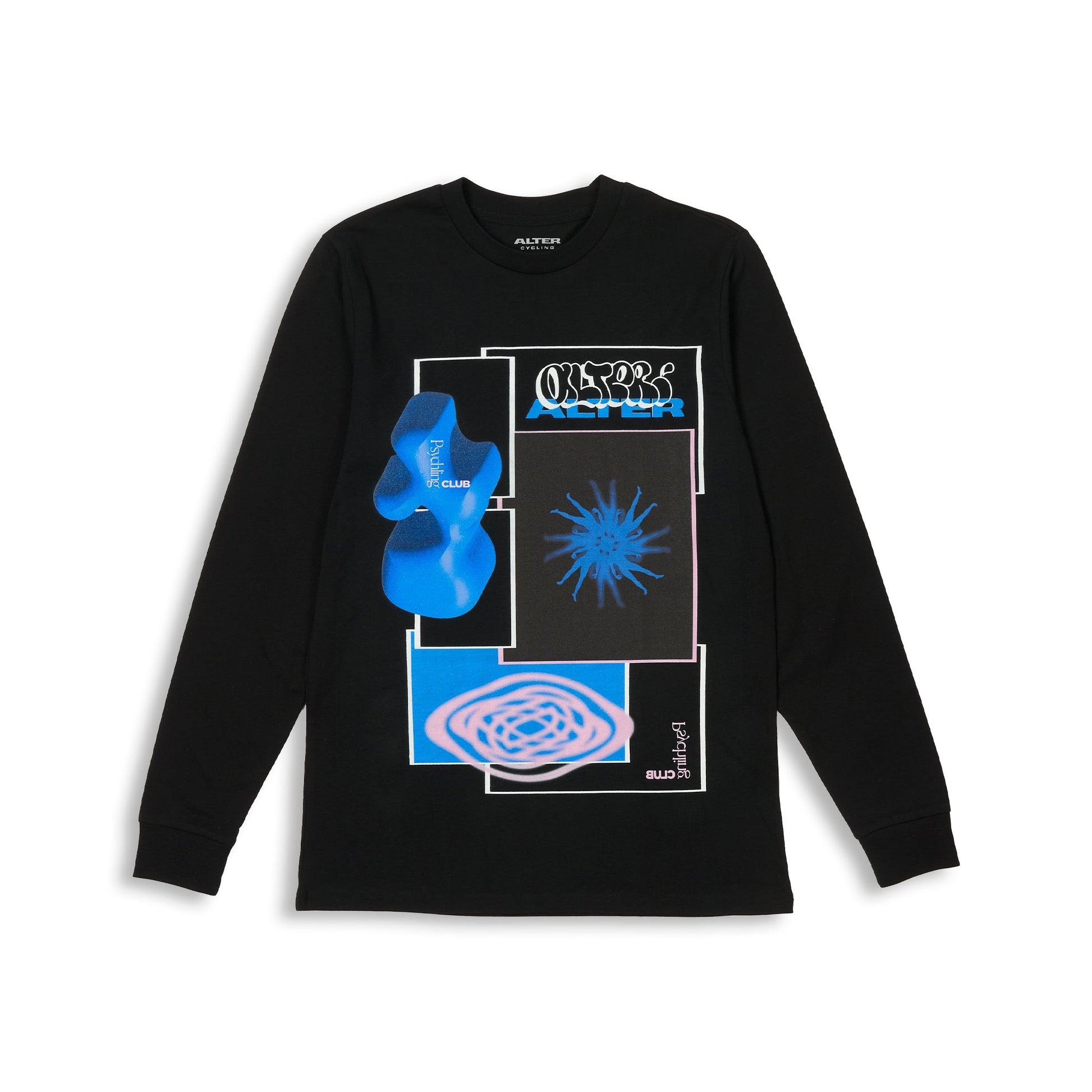 Flyer LS T-Shirt - Black Alter Cycling