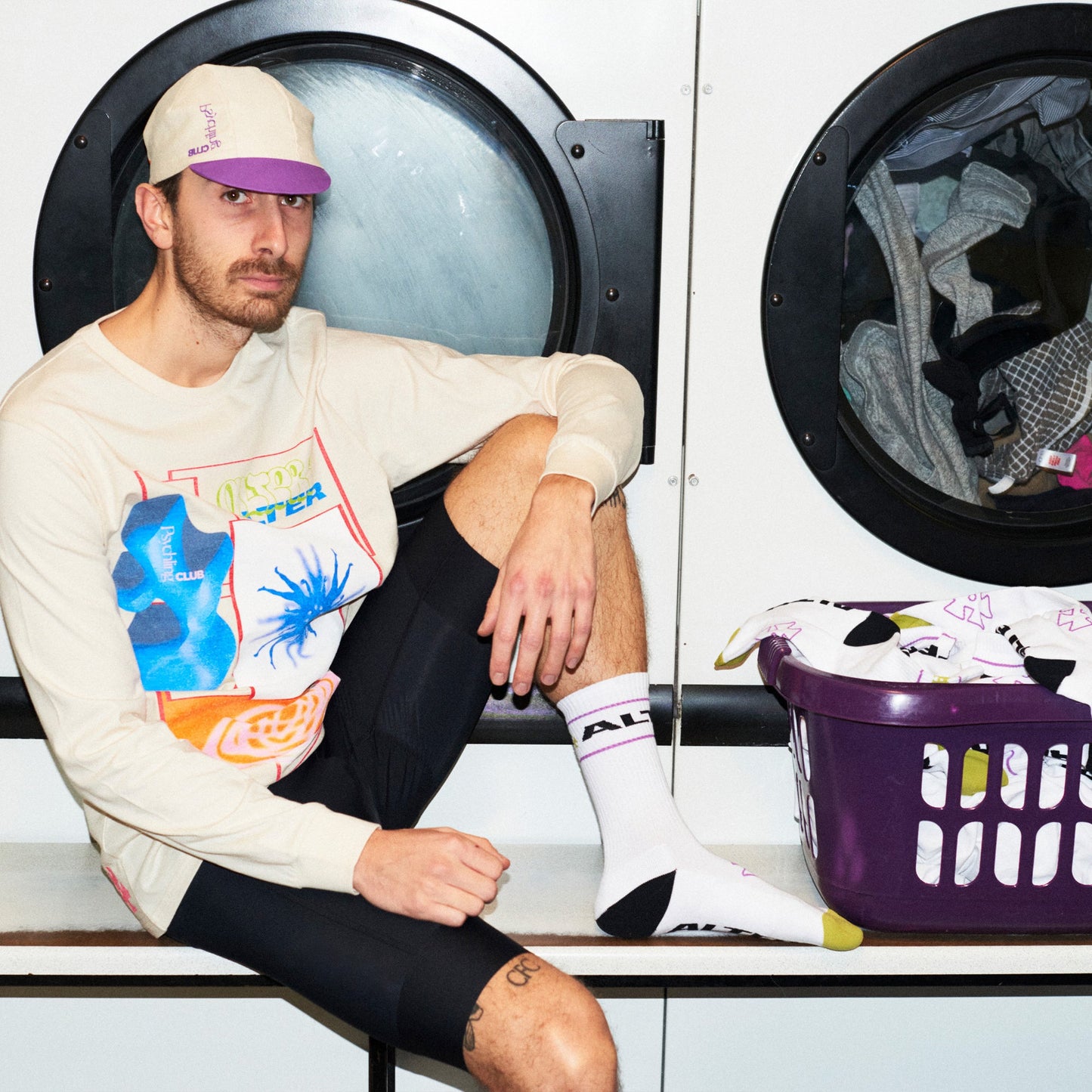 Flyer LS T-Shirt - Natural Alter Cycling