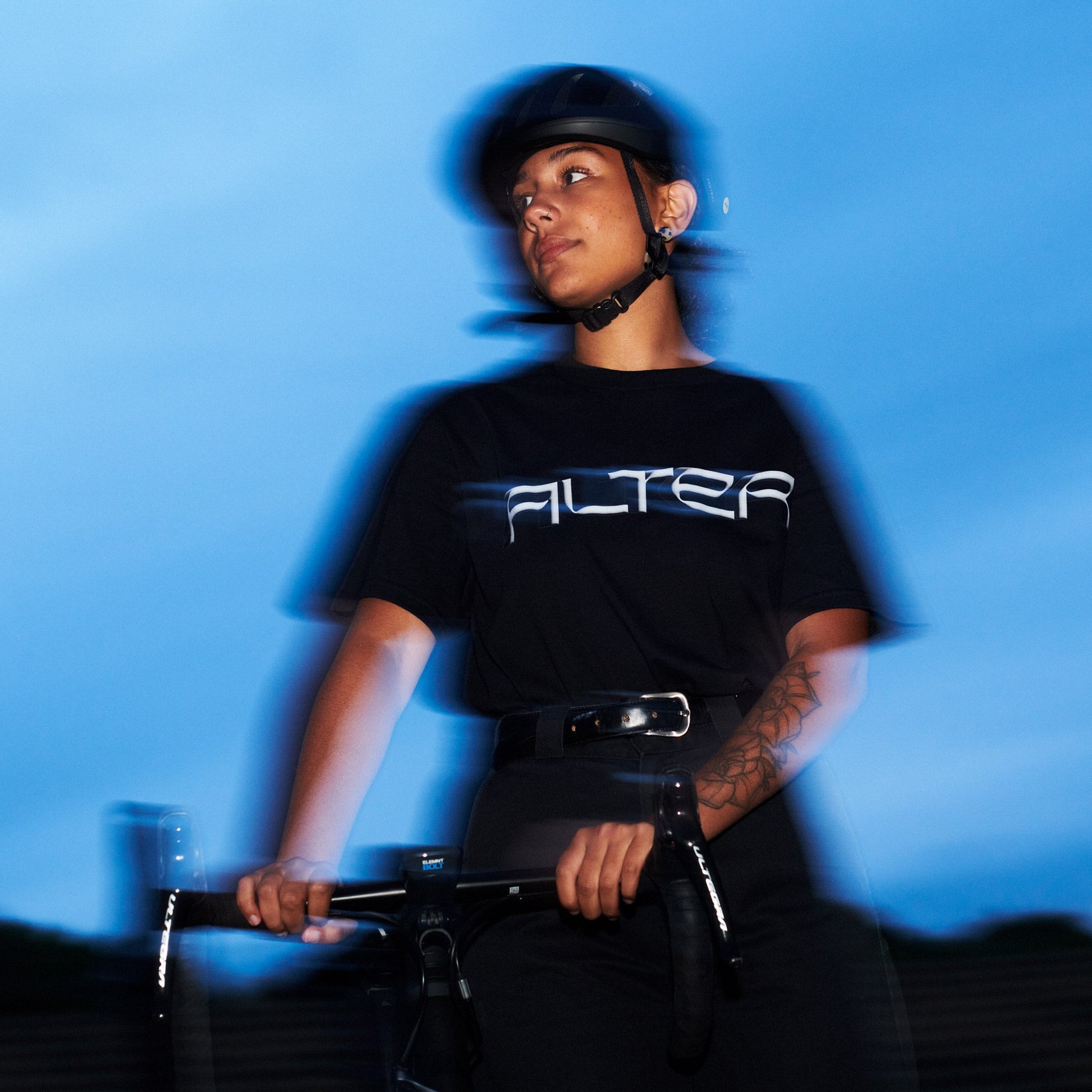 Roadman T-Shirt - Black Alter Cycling